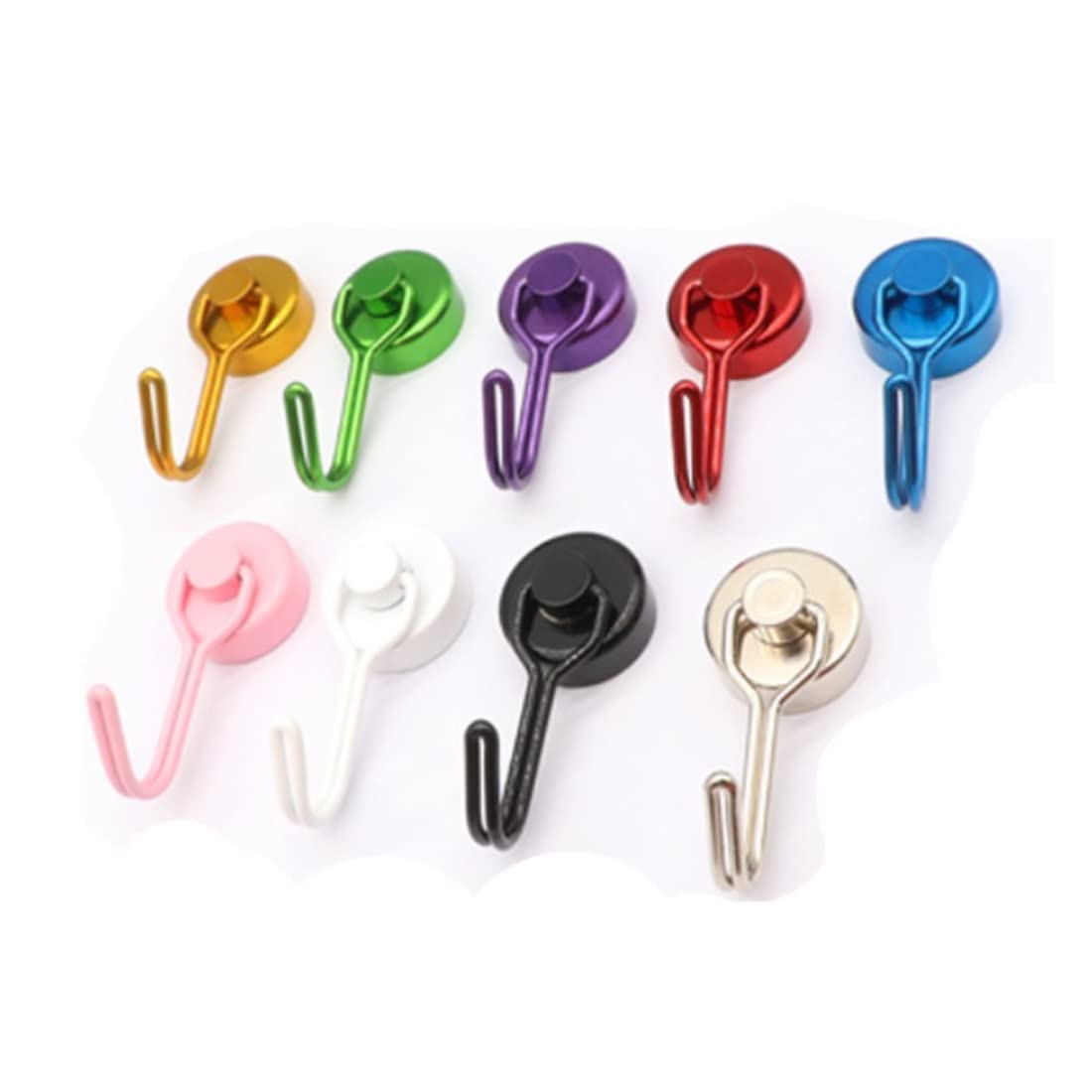 Amazon.com: 9Pack Colorful Swivel Magnetic Hook - Heavy Duty